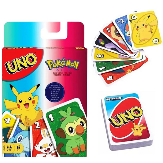 Juego de cartas Uno edición Pokemon